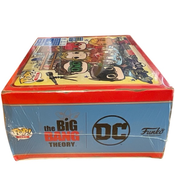 NWT Unisex The Big Bang Theory Funko DC Comics Bazinga! T-shirt - Picture 3 of 8